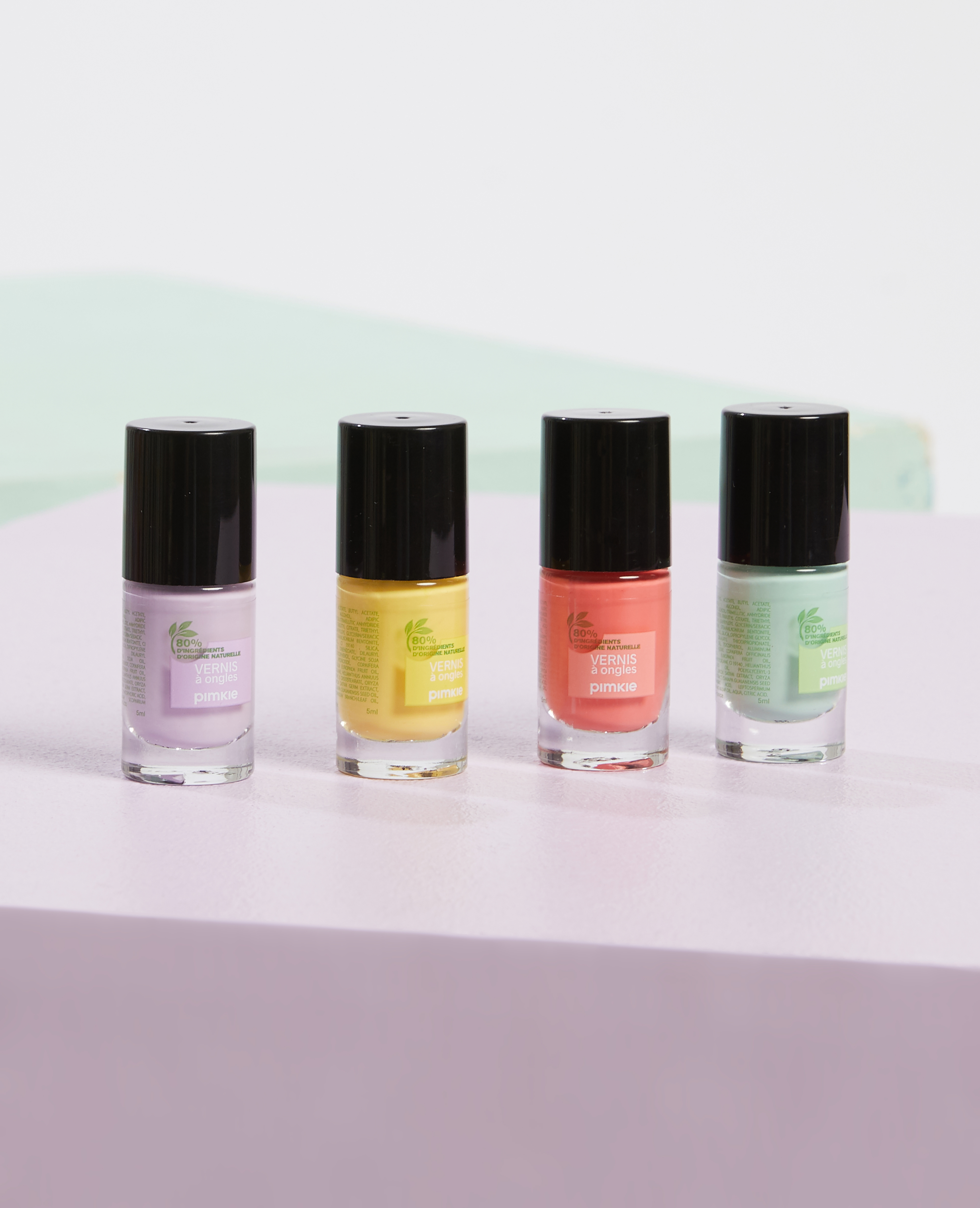 Vernis à ongles vert anis - Pimkie
