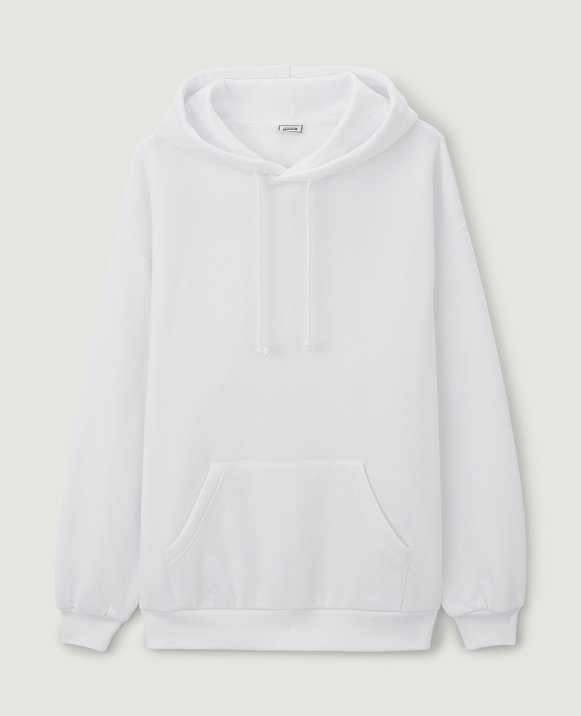 Sweat capuche oversize blanc - Pimkie