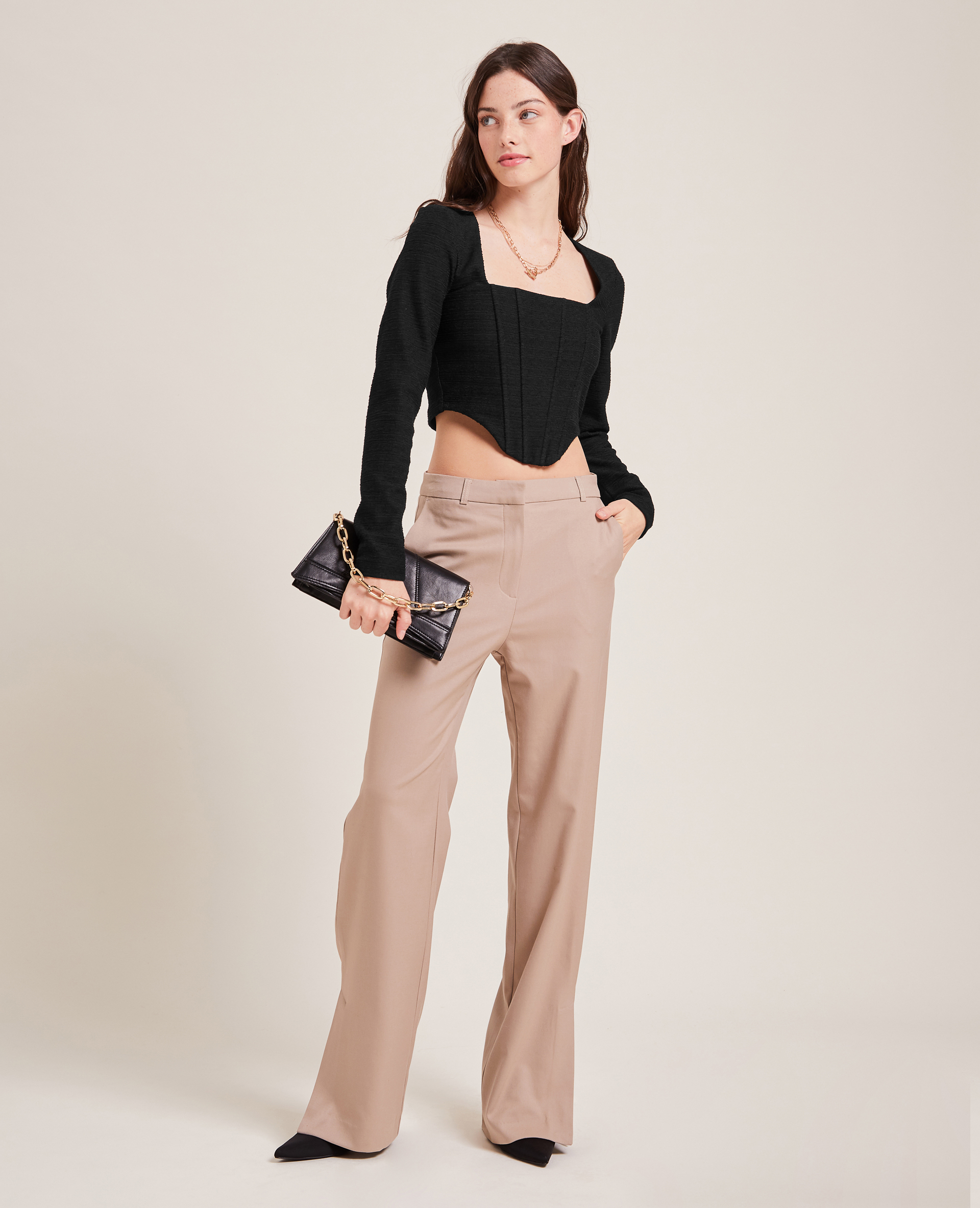 Top court effet corset
