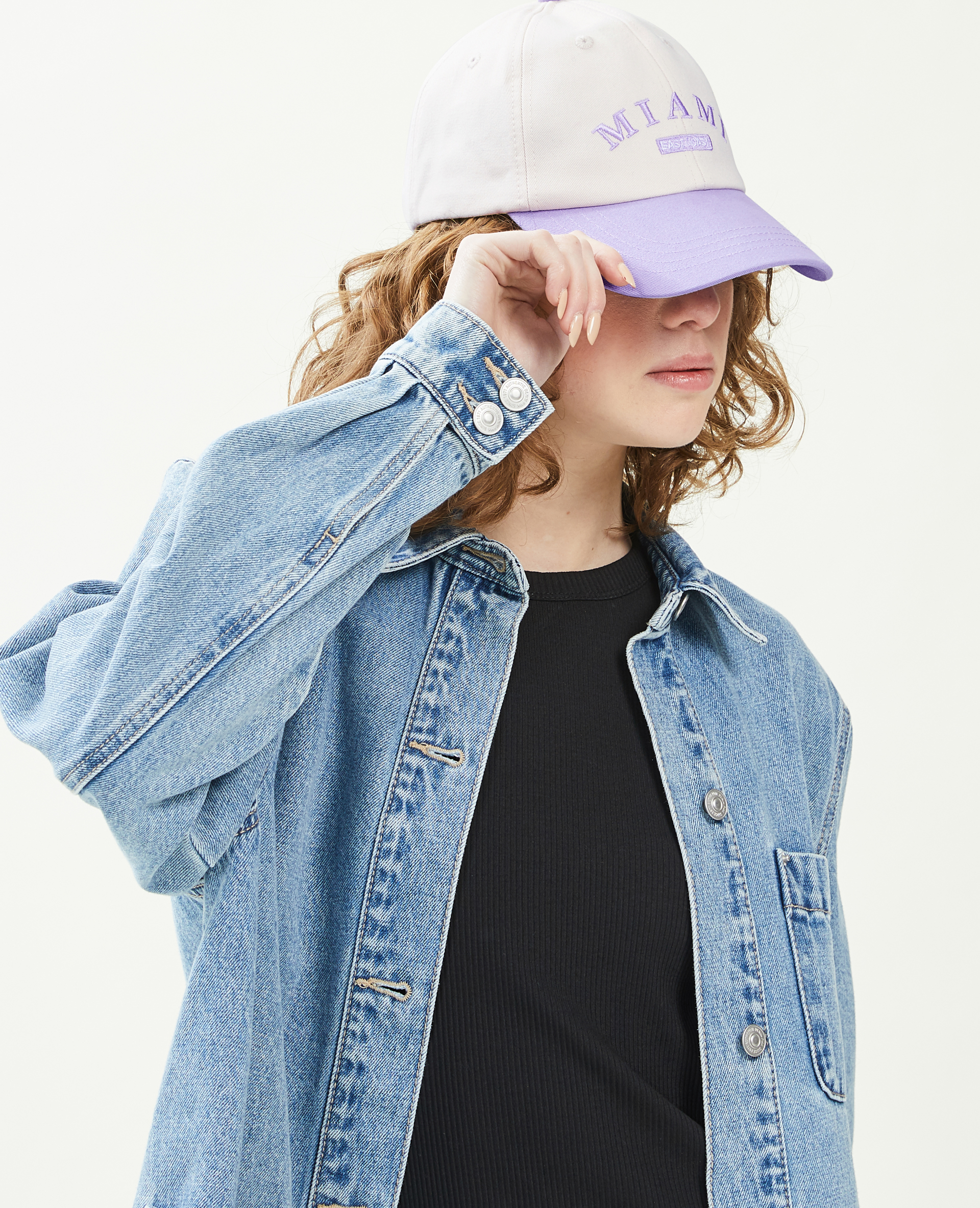 Casquette bicolore blanc - Pimkie