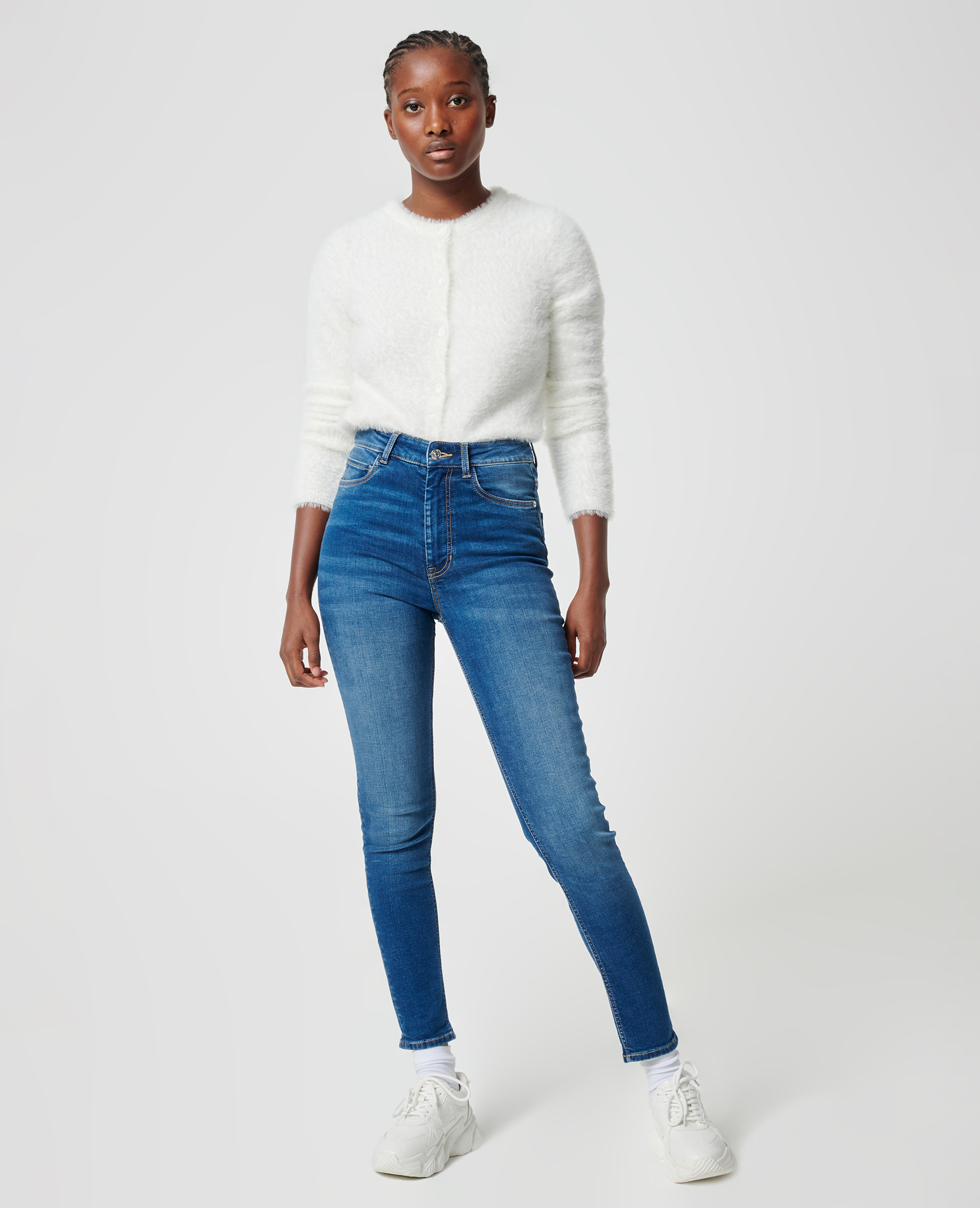 Jean skinny bleu marine - Pimkie