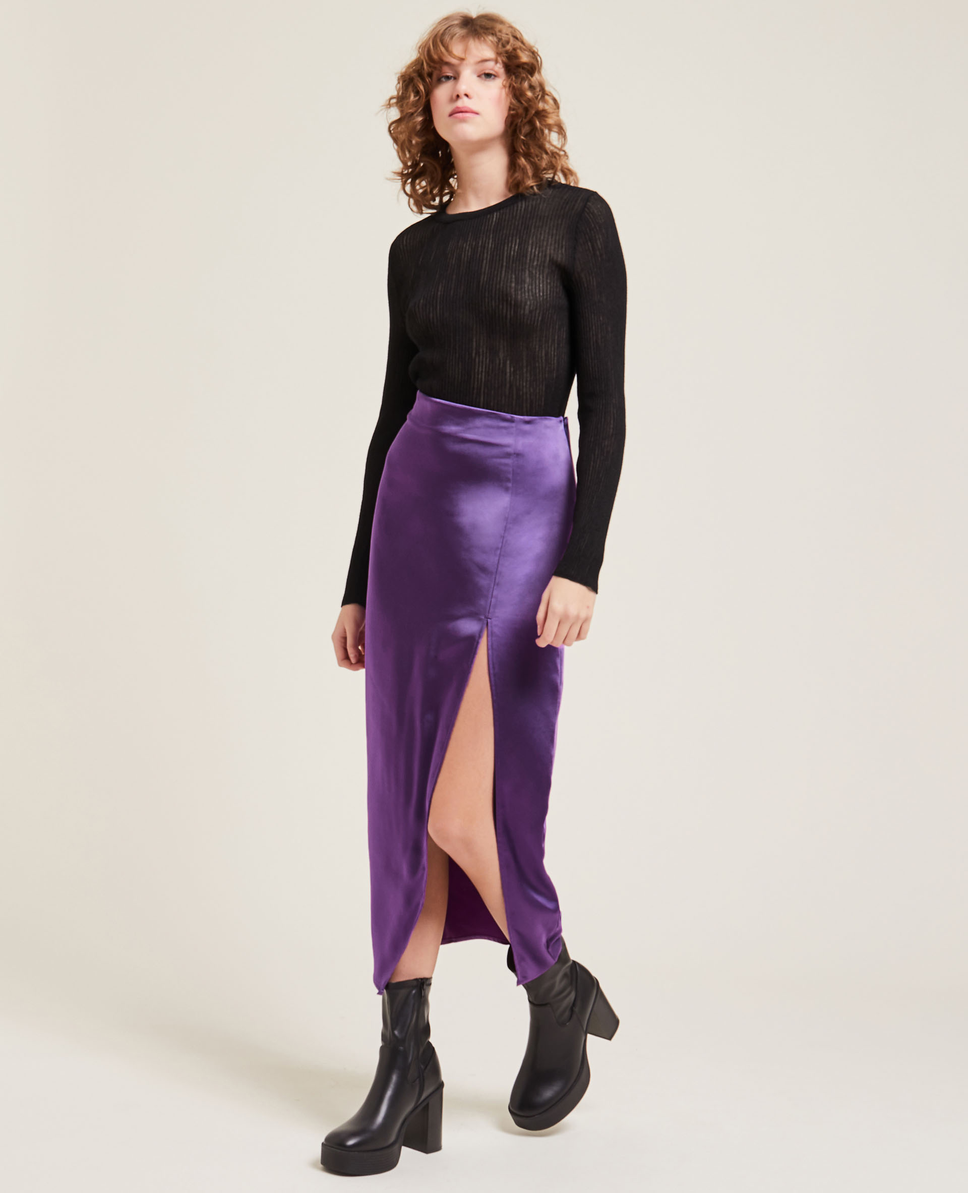 Jupe hotsell en satin