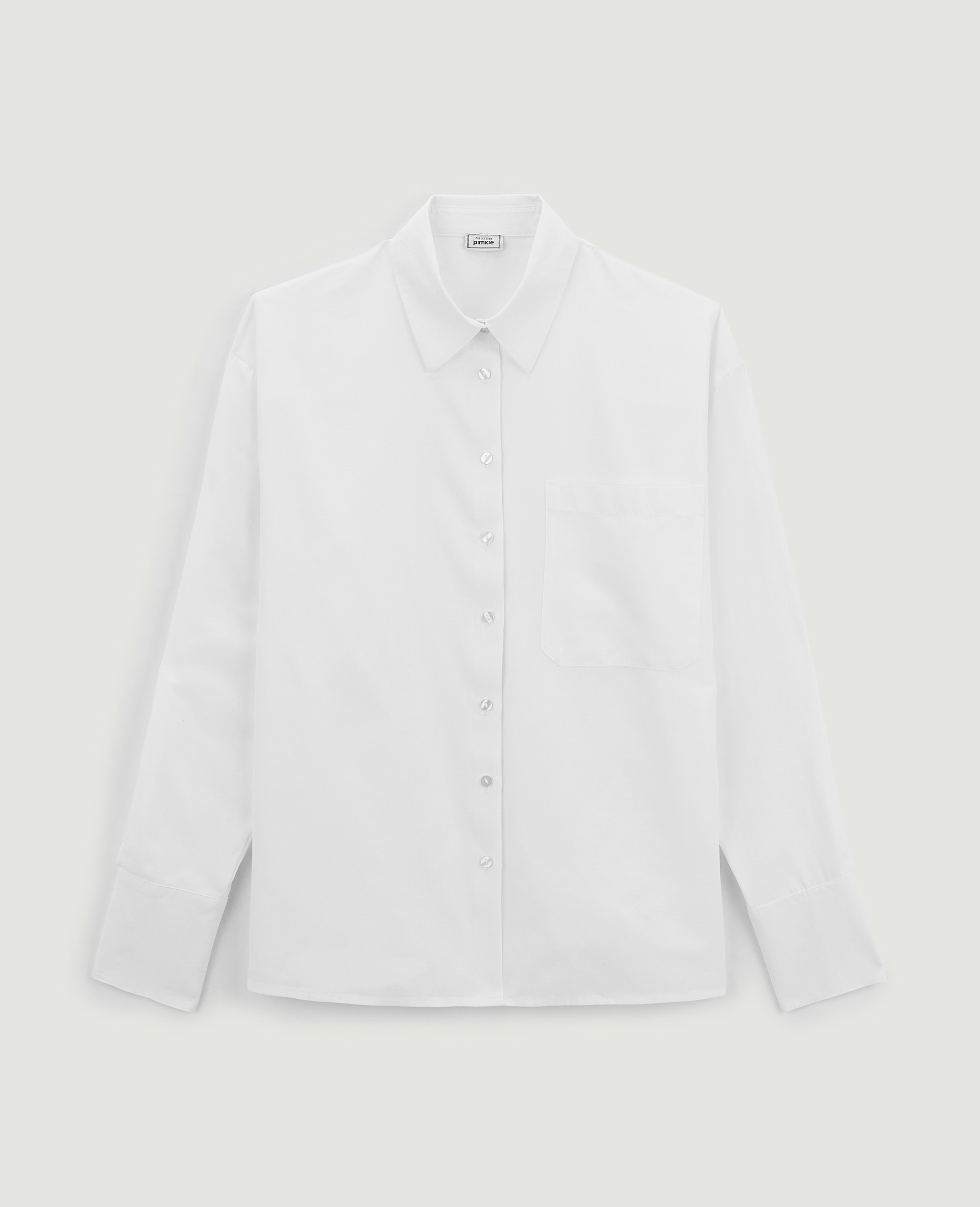 Chemise manches longues blanc - Pimkie