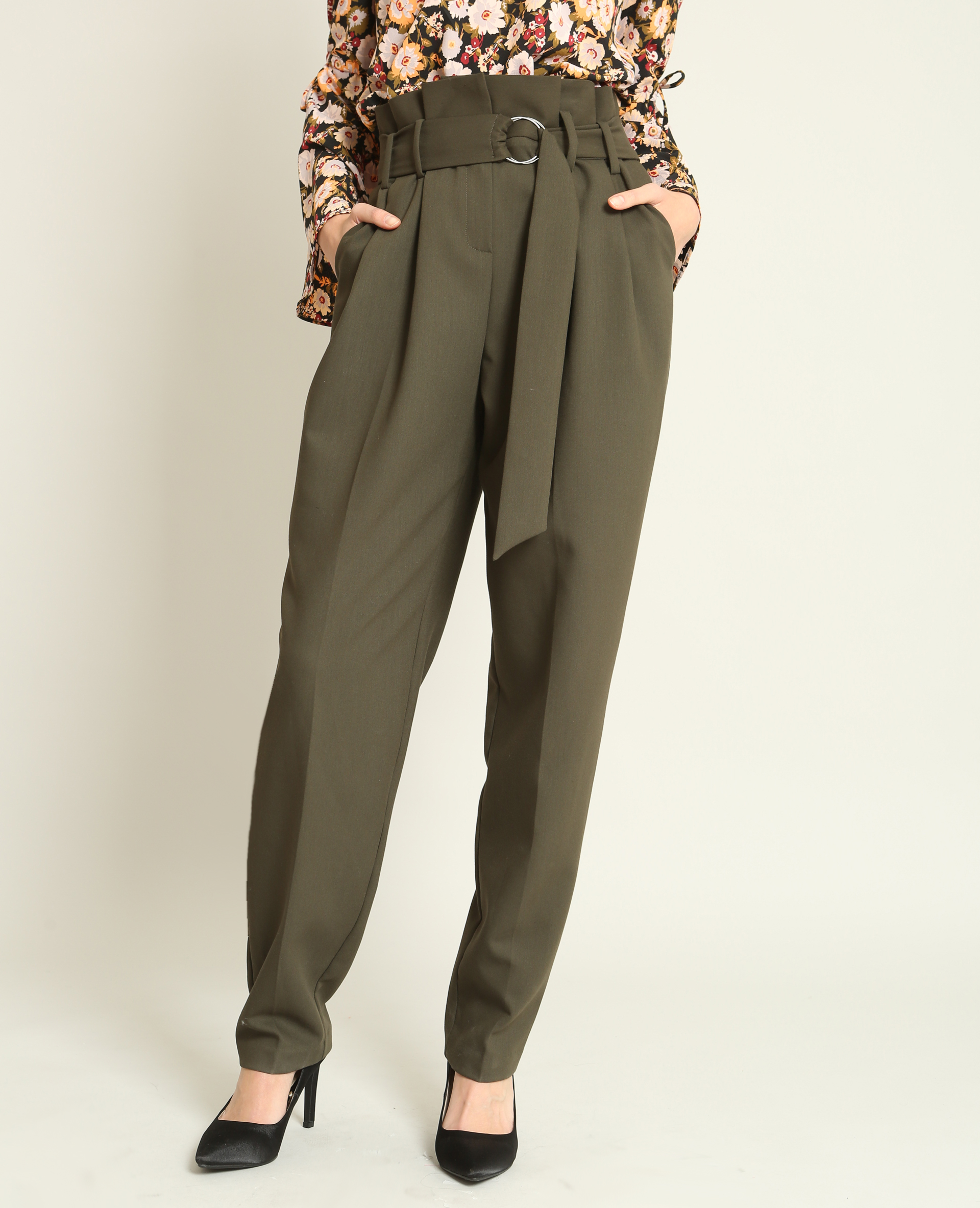Pantalon sales carotte femme