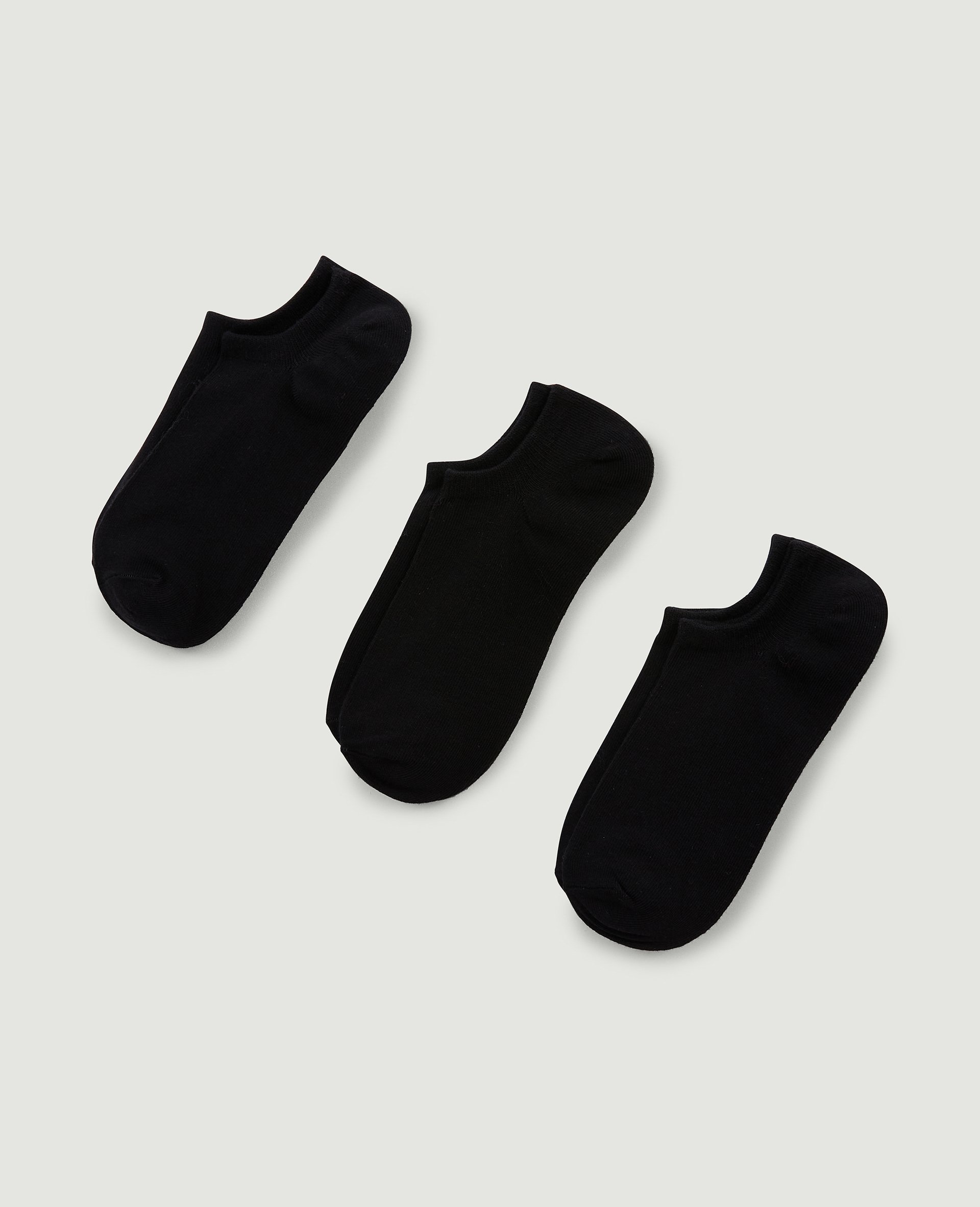 Chaussette Basse Noir Pack de 3 - Planetetennis