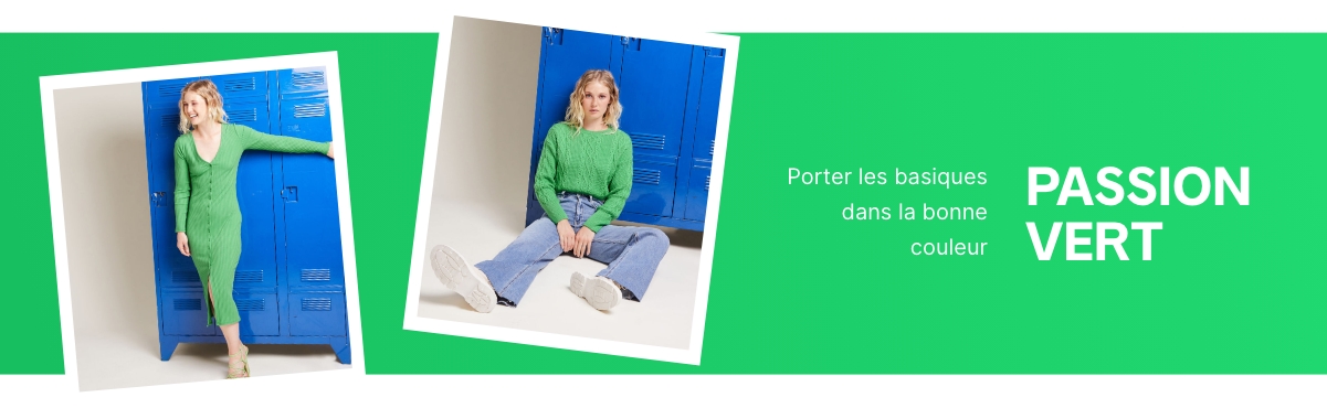 Porter les basiques dans la bonne couleur